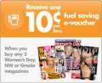 10c Fuel Voucher credited to your Everyday Rewards Card when you buy 2 magazines.See Details