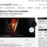 Sydney Symphony - Disney’s Pirates of The Caribbean Presale $44- $99