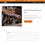 Win an AEG Track Saw Kit Worth Worth $1,077 from Techtronic Industries