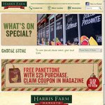 Free Panettone with $25 Minimum Purchase at Harris Farm Markets (NSW, except Edgecliff)