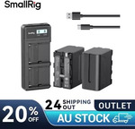 [Open Box, eBay Plus] 2x SmallRig 57.7Wh NP-F970 Batteries & Fast USB Charger $64.58 Delivered @ SmallRig Official AU Store eBay