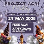 [VIC] 100 Free Acai Cones from 1-4pm Saturday (24/5) @ Project Acai (Moonee Ponds)