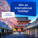 [QLD] Win 1 of 3 $1000 Flight Centre Travel Gift Cards from Brisbane Airport