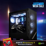Gaming PCs: 9800X3D, RTX 5080, TUF B650EM-E, 32GB RAM + Borderlands 4: $2998; 5070 Ti $2548; 9070 XT $2348 + $50 Del @ Nebula PC