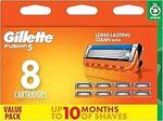 Gillette Fusion5 Manual Replacement Razor Blades Cartridges 8-Count $27.49 ($24.74 S&S) + Del ($0 with Prime/ $59+) @ Amazon AU