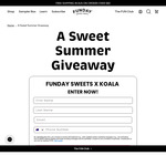 Win a Koala Torakina Outdoor Lounge Set Valued up to $3,105 + a Year's Supply of Funday Sweets from Funday Sweets + Koala