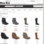 Winter Boots for Women from $29.95 with Free and Faster Delivery within Au at Shoebox.com.au