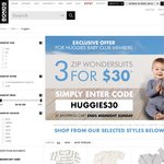 3 Zippies Wondersuit for $30, with Free Delivery@Bonds
