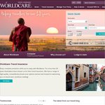 15% off World Care Travel Insurance