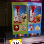 Nostalgia Electrics Icecream and Fruit Sorbet Maker RRP $39, Now $19 @ Kmart