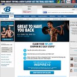 10% off Code for BodyBuilding.com Site