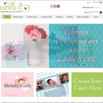 Personalised Cards $2.95 + Free Postage Australia Wide (Birthday Sale at Cardle it!)