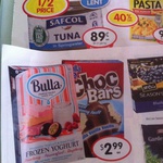 Safcol Tuna 95g $0.89, Bulla Ice Cream 8/10/14 Pk Varieties $2.99 @ Supa IGA Vic 12/03