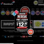 50% off Domino's Value, Chef's Best and Traditional Pizza's (Today Only)
