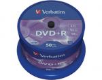 Verbatim - 50 x DVD+R - 4.7 GB 16x - matt silver for $13 +shipping if not picking up