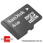 Genuine Sandisk 4GB microSDHC Card @ $69.95 + Free Delivery