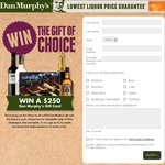 Win a $250 Dan Murphy's Gift Card - Open to Everyday Rewards Members