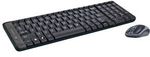 Logitech MK220 Wireless Keyboard & Mouse $19 Officeworks Pick up