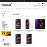 ~2 DAY DEAL~ Sony Xperia Z $368 + Free Shipping @ MOBILECITI.COM.AU