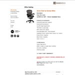 Herman Miller Aeron Chair - $1099 inc GST - Available now + Freight @ Inner Space Store