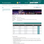 Cathay Pacific  Hong Kong One Way Short Sale Special– from Australia to  Hong Kong from A$569