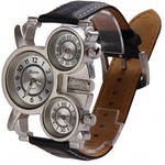 Olum Three Time Display Quartz Men's Sport Wrist Watch USD $9.69 + Free Shipping @ Newfrog