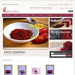 Christmas Sale - Saffron Store Clear Container-4gr Persian Saffron $18.90 Plus Free Delivery