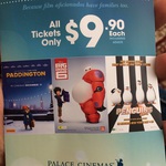 $9.90 Kids Movies at Palace Cinemas
