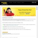 Send Money to China with Western Union for $0