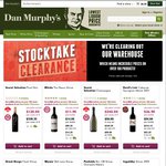 Dan Murphy's Stocktake Clearance, eg. 65% off Secret Selection Pinot Noir 2010 6pk $120 ($20/bt)