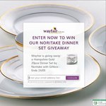 Win a Hampshire Gold 20pce Dinner Set by Noritake from Wayfair.com.au
