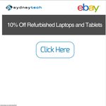 EOFY Sale: 10% off eBay Laptops and Tablets (Refurb) + Bundle Deals @ Sydneytech
