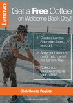 Free Coffee @ UNSW Welcome Day (This Tuesday Only - Lenovo Registration Req)