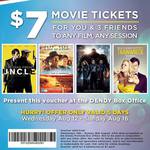 [QLD] Dendy Portside - $7 Movie Tickets (Any Film, Any Session)
