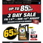 Supercheap Auto - 3 Day Sale up to 85% off (Club Members Only) 14-16th Aug