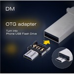 New DM OTG Adapter OTG Function (Turn into Phone USB Flash Drive) US $0.99 (~AU $1.40) Shipped @DD4.com