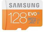 Samsung 128GB EVO Micro SDXC $44.99USD (~ $64.98AUD) + Delivery @ Amazon (~ $72.36AUD Shipped)