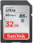 SanDisk Ultra SD 80MB/s 32GB $16.50 & 64GB $33.00 Delivered @ PC Byte