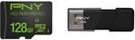 PNY 128GB MicroSD + 16GB USB Drive @ Amazon - $45.10 USD/ $62 AUD Delivered