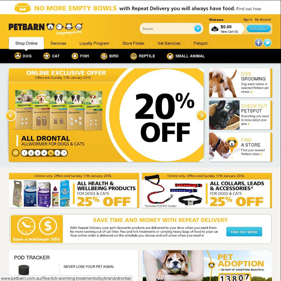 Petbarn 20 Off Free Shipping Online Only Ozbargain