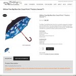 Willow Tree Cloud Print Umbrella (Factory Second) - $4.95 (Was $24.95) + Post @ Wedding Umbrellas