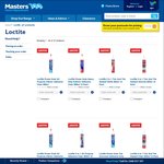 All Loctite Sealants & Adhesives Buy 1 Get 1 Free at Masters
