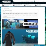 Win a PROBE 'iflex' Semi-Dry 5mm Scuba Wetsuit Worth $399 from Adreno Scuba Diving