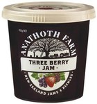 Anothoth Three Berry Jam 455g $2.50 (Save $3) @ Coles