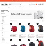Backpacks from $13.98, Luggage From $91.60 + Extra 10% off @ Myer