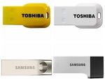 Samsung Bar USB 3.0 Flash Drive 64GB $24, 128GB $48 | DUO USB 3.0 OTG Flash Drive 64GB $25.60, 128GB $52 Posted @ Futu eBay