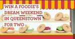 Win a Foodie's Dream Weekend for 2 in Queenstown Worth $5,000 or 1 of 5 Dualit 4-Slice Toasters Worth $424 from ABE's Bagels
