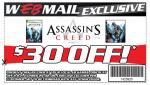 $30 off Assassin's Creed [PS3 & 360] at EB Games