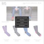 Rock My Socks $7.50 a Pair (50% off) with Min. $20 Order + Free Shipping