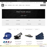Mid-Year Sale - Up to 40% Off at DC Shoes